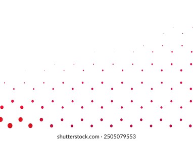 Diseño de Vector de color púrpura claro y rosa con Formas circulares. Burbujas borrosas sobre fondo abstracto con degradado colorido. Patrón para anuncios, folletos.