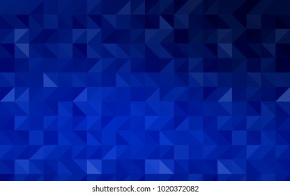 Light Purple, Pink vector low poly template. A sample with polygonal shapes. The elegant pattern can be used as part of a brand book.