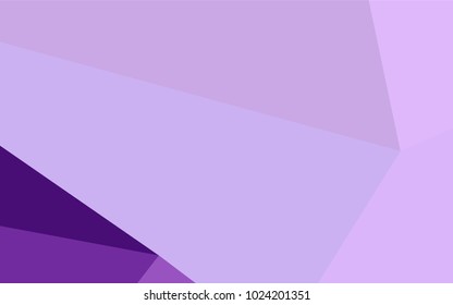 Light Purple, Pink vector low poly template. Colorful abstract illustration with gradient. Brand-new style for your business design.