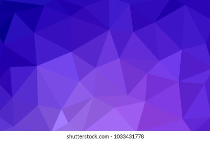 Light Purple, Pink vector Low poly crystal background. Polygon design pattern. Low poly illustration, low polygon background.
