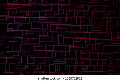 Light Purple, Pink vector low poly background. A sample with a polygonal design. Illustration in polygonal style with repeating squares