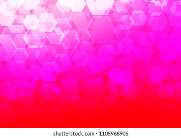 Light Purple, Pink vector low poly pattern. Geometric illustration in Origami style with gradient.  Brand new style for your business design.