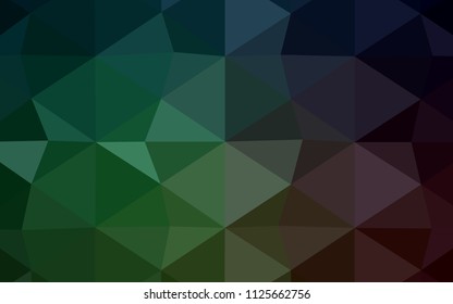 Light Purple, Pink vector low poly cover. A sample with polygonal shapes. A completely new template for your business design.