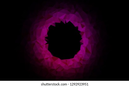 Light Purple, Pink vector low poly cover. Glitter abstract illustration with an elegant design. Brand new design for your business.