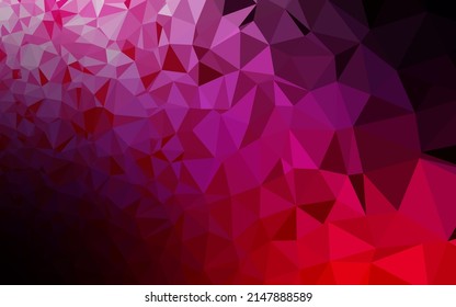 Púrpura claro, Pink vector de baja distribución de polos. Ilustración abstracta vaga con gradiente. Plantilla para su libro de marca.