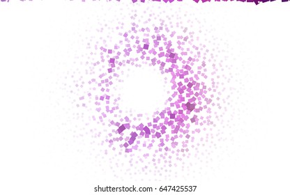 Light Purple, Pink vector low poly background. A sample with a polygonal design. Illustration in polygonal style with repeating squares