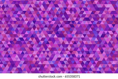 Light Purple, Pink vector low poly template. A sample with polygonal shapes. A new texture for your design.