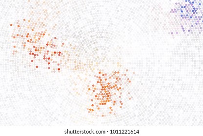 Light Purple, Pink vector Lowpoly Background with copy-space. Used opacity mask.