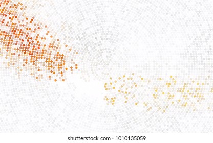 Light Purple, Pink vector modern geometrical background. Abstract template. Geometric pattern in square style with gradient.
