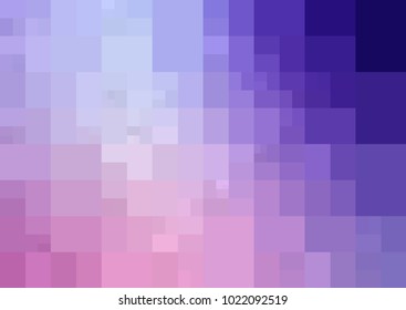 Light Purple, Pink vector modern geometrical abstract background. Texture template. Geometric pattern in Origami style with gradient. 