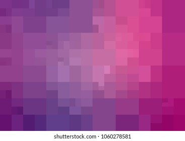 Light Purple, Pink vector modern geometrical abstract background. Texture template. Geometric pattern in Origami style with gradient. 