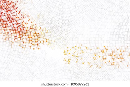 Light Purple, Pink vector modern geometrical background. Abstract template. Geometric pattern in square style with gradient.