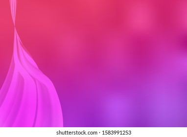Light Purple, Pink vector modern elegant background. Creative illustration in halftone style with gradient. The best blurred design for your business.
