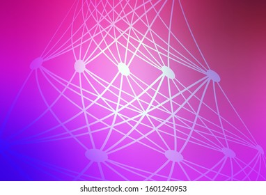 Light Purple, Pink vector modern elegant layout. Shining colorful illustration in smart style. New style for your business design.