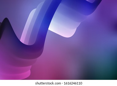 Light Purple, Pink vector modern elegant backdrop. Glitter abstract illustration with gradient design. The best blurred design for your business.