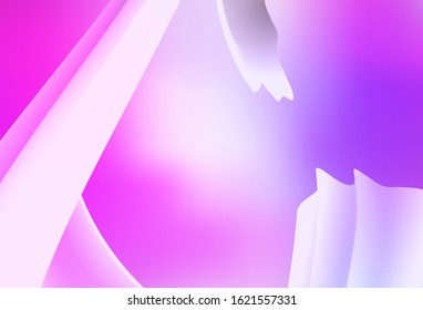 Light Purple, Pink vector modern elegant background. Modern abstract illustration with gradient. New way of your design.