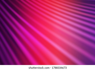 Púrpura claro, vector rosa de fondo moderno elegante. Ilustración abstracta colorida con gradiente. Marco elegante para un libro de marca.