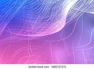 Light Purple, Pink vector modern elegant background. New colored illustration in blur style with gradient. Background for a cell phone.