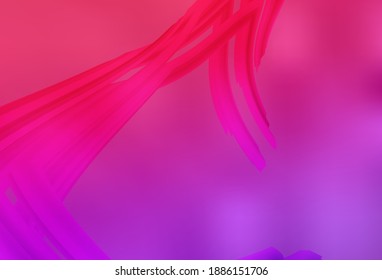 Púrpura claro, vector rosa diseño moderno y elegante. Ilustración colorida abstracta con gradiente. Diseño borroso para su sitio web.