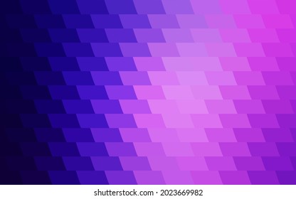 Púrpura claro, vector rosa fondo geométrico moderno. Plantilla abstracta. Patrón geométrico en estilo cuadrado con gradiente.