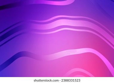 Light Purple, Pink vector modern elegant background. Abstract colorful illustration with gradient. Completely new design for your business.