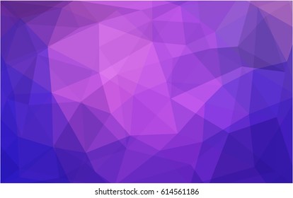 Light Purple, Pink vector modern geometrical abstract background. Texture, new background. Geometric background in Origami style with gradient. 