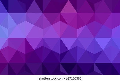 Light Purple, Pink vector modern geometrical abstract background. Texture, new background. Geometric background in Origami style with gradient. 