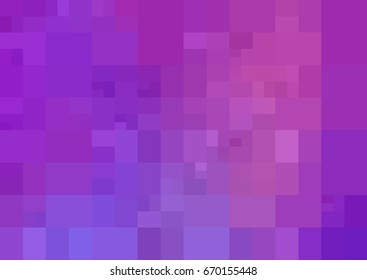Light Purple, Pink vector modern geometrical abstract background. Texture template. Geometric pattern in Origami style with gradient. 