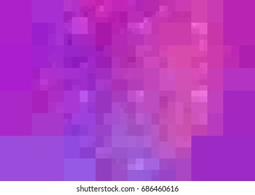 Light Purple, Pink vector modern geometrical abstract background. Texture template. Geometric pattern in Origami style with gradient. 