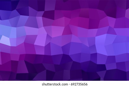 Light Purple, Pink vector modern geometrical background. Abstract template. Geometric pattern in square style with gradient.