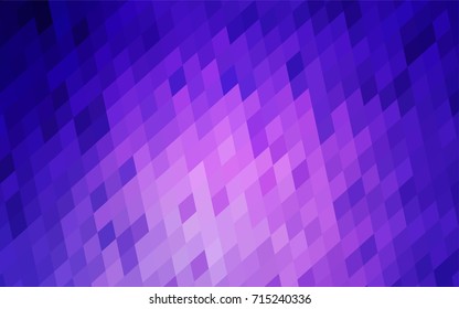 Light Purple, Pink vector modern geometrical background. Abstract template. Geometric pattern in square style with gradient.