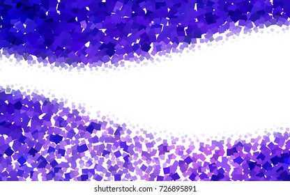 Light Purple, Pink vector modern geometrical background. Abstract template. Geometric pattern in square style with gradient.