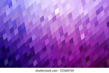 Light Purple, Pink vector modern geometrical background. Abstract template. Geometric pattern in square style with gradient.