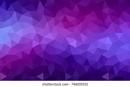 Light Purple, Pink vector modern geometrical abstract background. Texture, new background. Geometric background in Origami style with gradient. 
