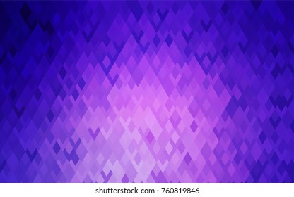 Light Purple, Pink vector modern geometrical background. Abstract template. Geometric pattern in square style with gradient.
