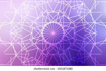 Light Purple, Pink vector natural abstract background. A completely new color illustration in doodle style drawn by child. The pattern can be used for coloring books and pages for kids.