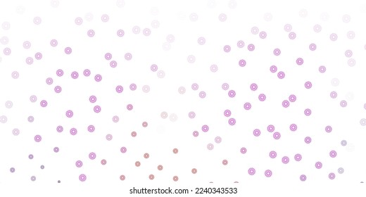 Púrpura claro, vector rosa fondo natural con flores. Flores coloridas de estilo natural sobre un fondo sencillo. Mejor diseño para su negocio.