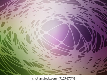 Light Purple, Pink vector natural elegant background. Blurred decorative design in Indian style with lines drown by child. A new texture for your design.