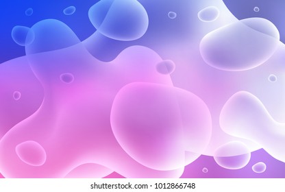 Light Purple, Pink vector pattern with lamp shapes. A completely new color illustration in memphis style. Brand-new design for your ads, poster, banner.