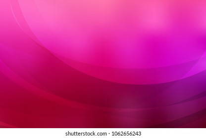 Light Purple, Pink vector pattern with lava shapes. Colorful abstract illustration with gradient lines. Textured wave pattern for backgrounds.