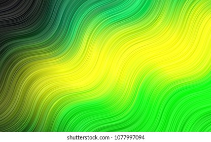 Light Purple, Pink vector pattern with bubble shapes. Colorful abstract illustration with gradient lines. A completely new template for your business design.