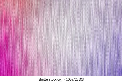 Light Purple, Pink vector pattern with bubble shapes. Blurred geometric sample with gradient bubbles.  Brand-new design for your ads, poster, banner.