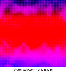 Light Purple, Pink vector pattern with circles. Illustration with set of shining colorful abstract spheres. Pattern for wallpapers, curtains.