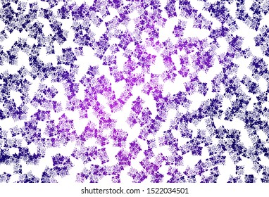 Light Purple, Pink vector pattern with random forms. Simple colorful illustration with abstract gradient shapes. Simple design for your web site.