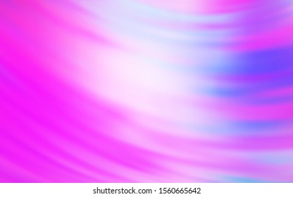 Light Purple, Pink vector pattern with bent lines. A completely new colorful illustration in simple style. Brand new design for your ads, poster, banner.