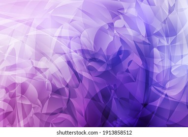 Light Purple, Pink vector pattern with random forms. Illustration with colorful gradient shapes in abstract style. Best smart design for your business.