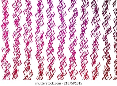 Light Purple, Pink vector pattern with narrow lines. Modern geometrical abstract illustration with staves. Best design for your ad, poster, banner.