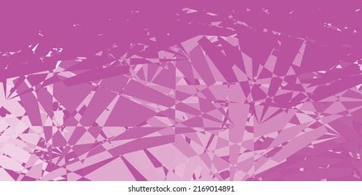 Light Purple, Pink vector pattern with abstract shapes. Modern abstract illustration with gradient random forms. Elegant design for wallpaper set.