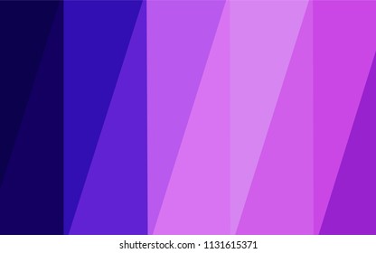 Light Purple, Pink vector polygon abstract backdrop. Shining polygonal illustration, which consist of triangles. Textured pattern can be used for background.