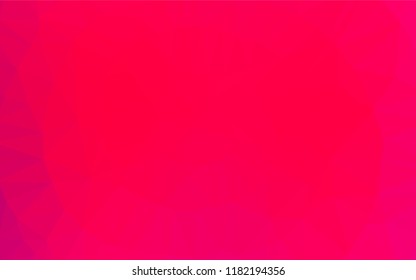 Light Purple, Pink vector polygon abstract background. Shining illustration, which consist of triangles. The template can be used as a background for cell phones.